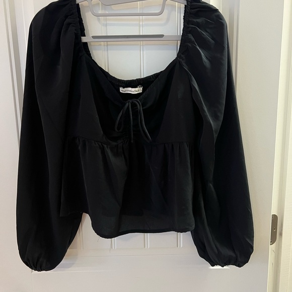 Abercrombie & Fitch Tops - Abercrombie & Fitch Black Blouse
